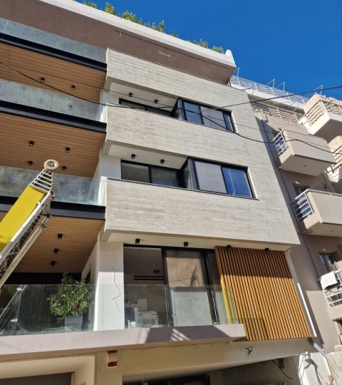 Greece building façade Louvers & cladding