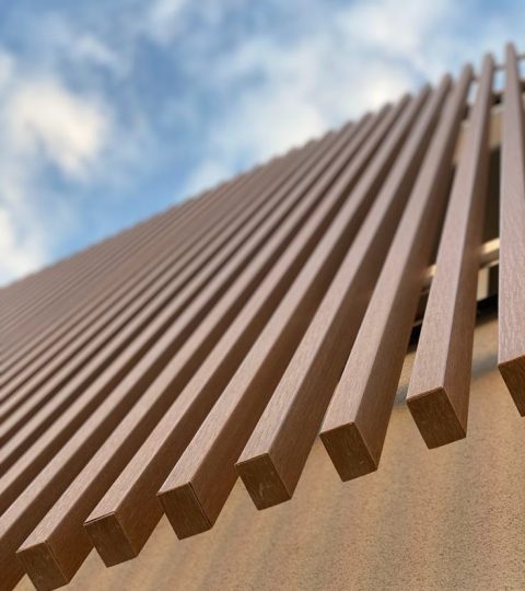 Greece building façade Louvers & cladding